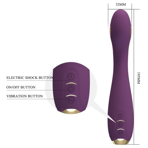 PRETTY LOVE - HECTOR, 12 vibration functions 5 electric shock functions Mobile APP remote control Pretty Love