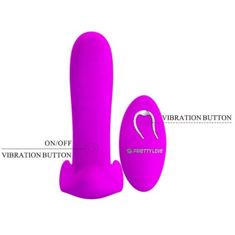 PRETTY LOVE -REMOTE CONTROL MASSAGER, 12 vibration functions Wireless remote control Pretty Love