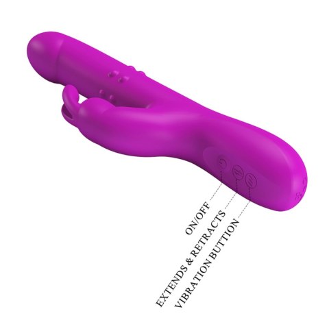 PRETTY LOVE - Reese, 12 vibration functions 4 rotation functions 4 thrusting settings Pretty Love