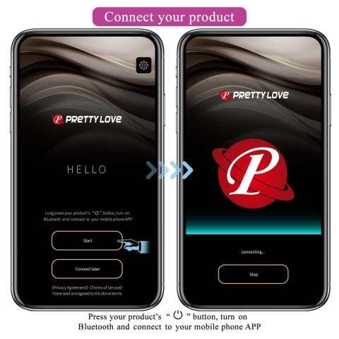 PRETTY LOVE - Catalina, 12 vibration functions Mobile APP Long-distance Control Pretty Love