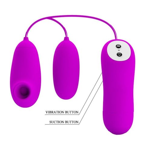 PRETTY LOVE - VIBRO-BULLETS, 12+12 stimulation functions Pretty Love