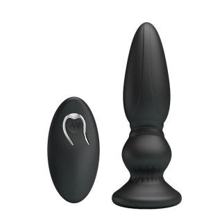 Mr Play Powerfull Vibrating Ver. 2 wibrujący korek analny 12,5 cm czarny