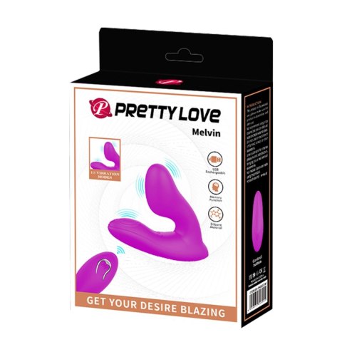 PRETTY LOVE - Melvin, 12 vibration functions Memory function Wireless remote control Pretty Love