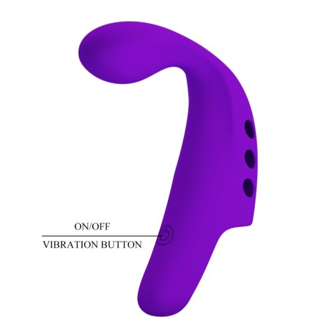 PRETTY LOVE - FINGERING VIBRATOR GORGON Purple, 10 vibration functions Pretty Love