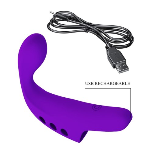 PRETTY LOVE - FINGERING VIBRATOR GORGON Purple, 10 vibration functions Pretty Love