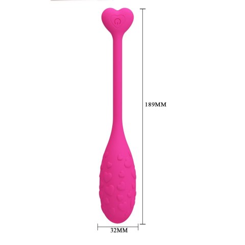 PRETTY LOVE - Fisherman Pink, 12 vibration functions Mobile APP remote control Pretty Love