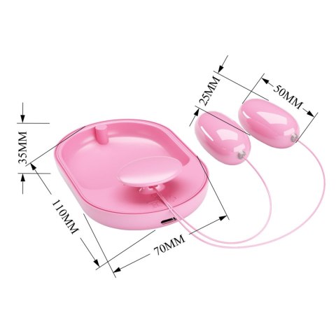 PRETTY LOVE - Fun Box Pink, 12 vibration functions Pretty Love