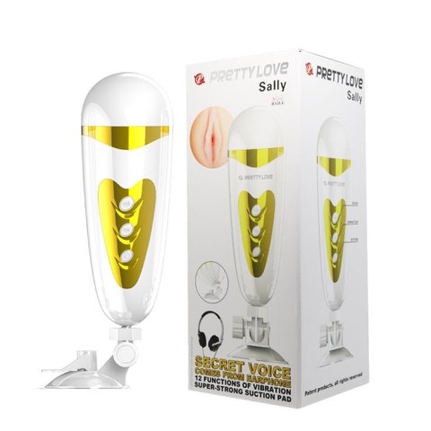 PRETTY LOVE - Masturbator Vagina SALLY 12 function vibrations Pretty Love