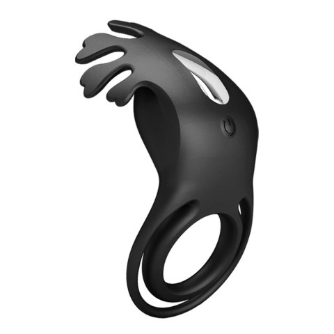 PRETTY LOVE - VIBRANT PENIS RING RUBEN Black, 7 vibration functions Pretty Love