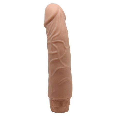 Wibrujące dildo 19,5 cm – realistyczne, regulowane wibracje, miękkie