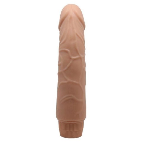 Wibrujące dildo 19,5 cm – realistyczne, regulowane wibracje, miękkie