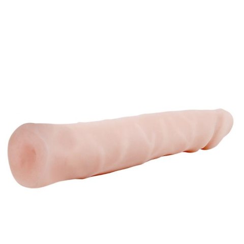 Dildo 24 cm – cyberskóra, elastyczny rdzeń, realistyczna tekstura