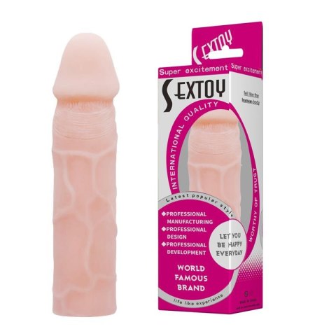 Dildo 16,3 cm – elastyczne, teksturowane, realistyczny TPR