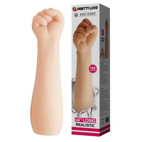 Dildo do fistingu pięść Big Fist 36 cm - Pretty Love