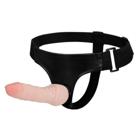 Ultra Cyberskin Penis dildo strap-on 16 cm damskie z uprzężą - Baile