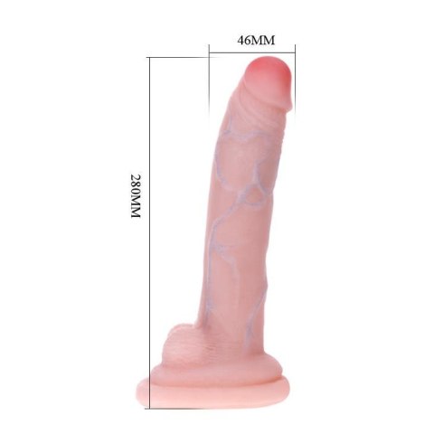 Dildo realistyczne Super Sarver 28 cm - Baile