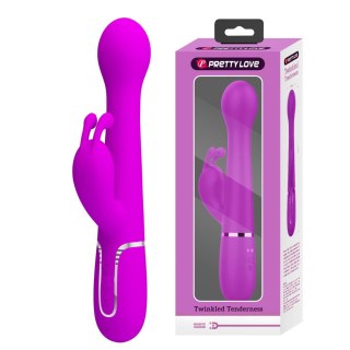 PRETTY LOVE - Dejon Twinkled Tenderness Purple, 7 vibration functions 4 thrusting settings 4 rotation functions Pretty Love