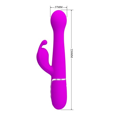 PRETTY LOVE - Dejon Twinkled Tenderness Purple, 7 vibration functions 4 thrusting settings 4 rotation functions Pretty Love