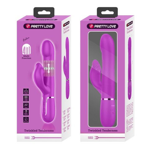 PRETTY LOVE - Twinkled Tenderness Purple, 7 vibration functions 4 rolling functions Memory function Pretty Love