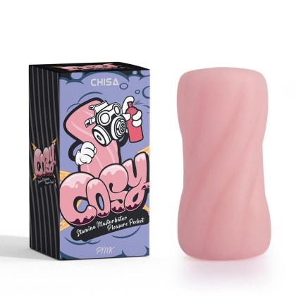 Stamina Masturbator Pleasure Pocket-Pink Cosy