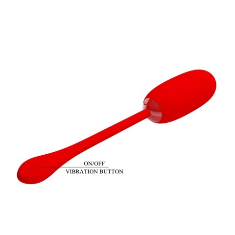 PRETTY LOVE - JULIUS EGG Red 12 function vibrations Pretty Love