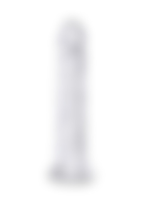 Realistyczne dildo 20 cm King Cock 8" (przezroczyste) - Pipedream