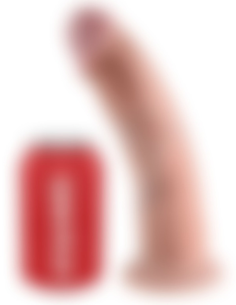 Realistyczne dildo 23 cm King Cock 9" (cieliste) - Pipedream