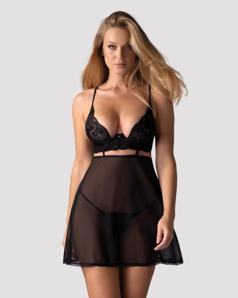 Nutris babydoll i stringi XL/2XL Obsessive