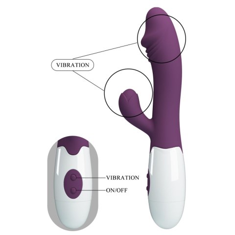 PRETTY LOVE - Snappy dark purple, 30 vibration functions Pretty Love