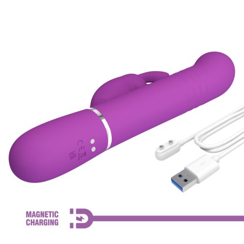 PRETTY LOVE - Coale Purple, 7 vibration functions 4 rotation functions 4 thrusting settings Pretty Love