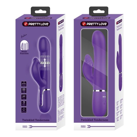 PRETTY LOVE - Falin dark Purple, 7 vibration functions 4 rolling functions Memory function Pretty Love