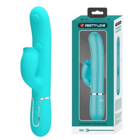 PRETTY LOVE - Gigi light blue, 7 thumping functions 7 licking modes Pretty Love