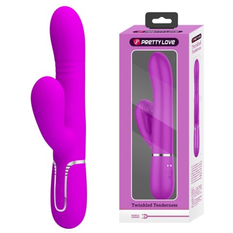 PRETTY LOVE - Mariana Purple, 7 vibration functions 7 thrusting settings, 4 rolling functions, 4 nodding functions Pretty Love