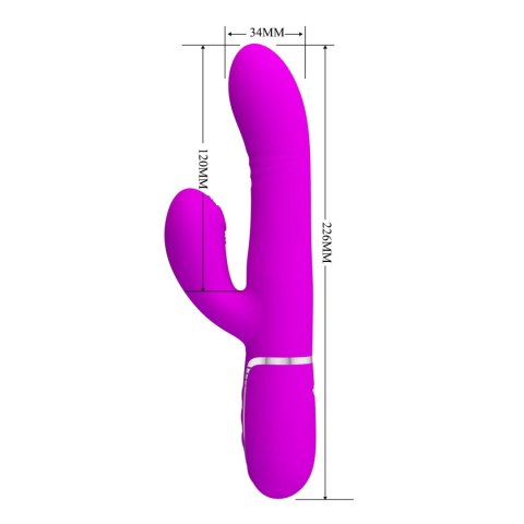 PRETTY LOVE - Mariana Purple, 7 vibration functions 7 thrusting settings, 4 rolling functions, 4 nodding functions Pretty Love