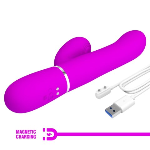 PRETTY LOVE - Mariana Purple, 7 vibration functions 7 thrusting settings, 4 rolling functions, 4 nodding functions Pretty Love