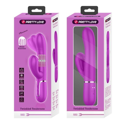 PRETTY LOVE - Mariana Purple, 7 vibration functions 7 thrusting settings, 4 rolling functions, 4 nodding functions Pretty Love