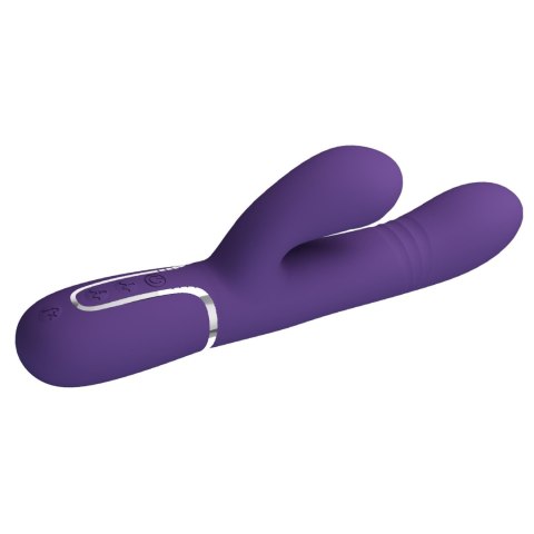 PRETTY LOVE - Mariana dark purple, 7 vibration functions, 7 thrusting settings, 4 rolling functions,4 nodding functions Pretty L