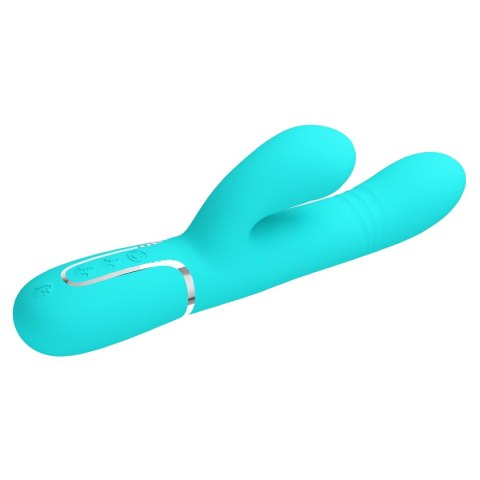 PRETTY LOVE - Mariana light blue, 7 vibration functions, 7 thrusting settings, 4 rolling functions, 4 nodding functions Pretty L