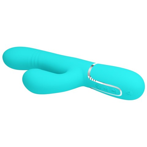 PRETTY LOVE - Mariana light blue, 7 vibration functions, 7 thrusting settings, 4 rolling functions, 4 nodding functions Pretty L