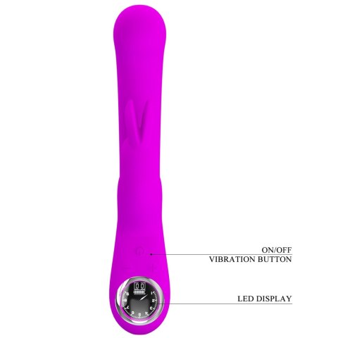 PRETTY LOVE - Skylar Purple, 10 vibration functions 9 speed levels 10 thumping functions Pretty Love