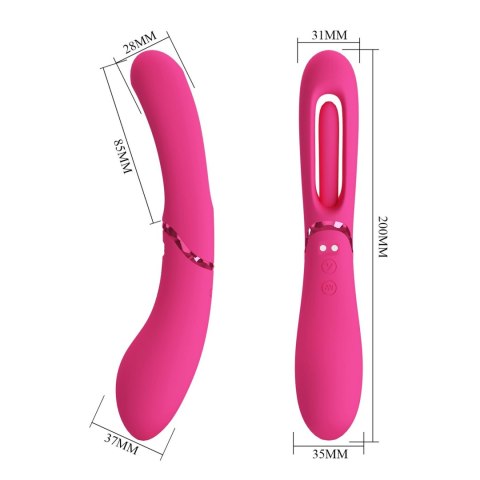 ROMANCE - Lexie, 7 vibration functions, 4 wiggling settings Romance