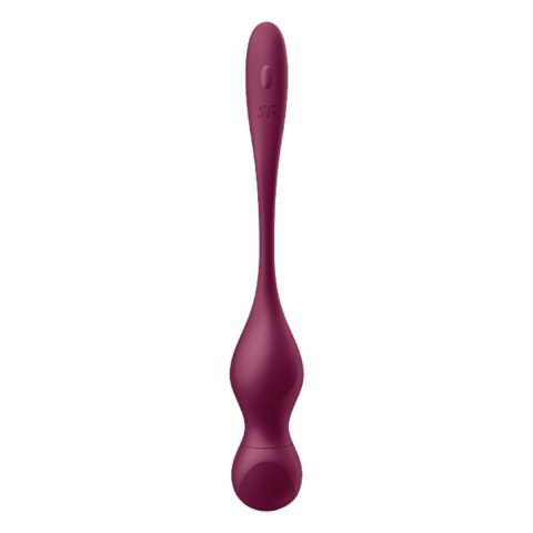 Love Birds Vary wibrujące kulki gejszy sterowane telefonem i pilotem fioletowe - Satisfyer