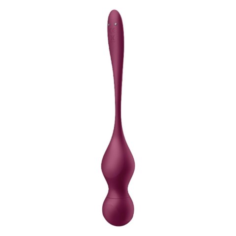 Love Birds Vary wibrujące kulki gejszy sterowane telefonem i pilotem fioletowe - Satisfyer