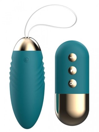 Remote Vibrating Egg Green Burst Argus