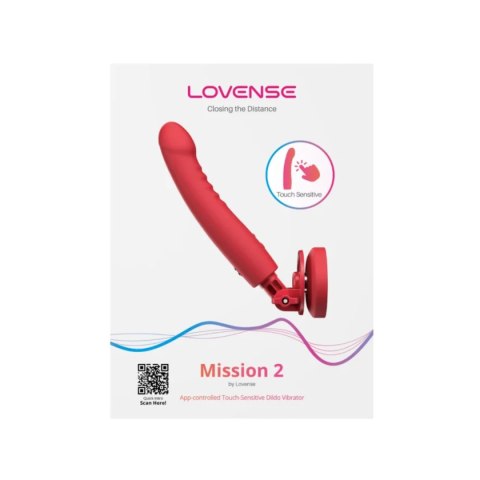 Lovense wibrujące dildo Mission 2 Lovense