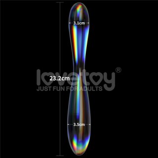 Twilight Gleam Glass Dildo Lovetoy