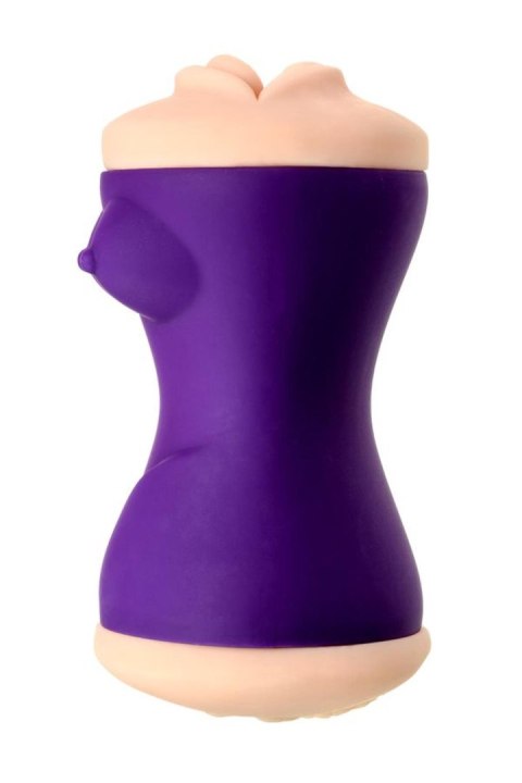 JOS YARA, Masturbator double-sided, TPR, fleshy, 17.5 cm JOS