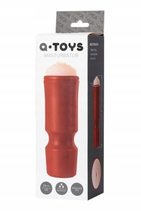 A-TOYS, Masturbator,TPE, ABS-plastic, 24 cm, diameter 7,6 cm A-Toys
