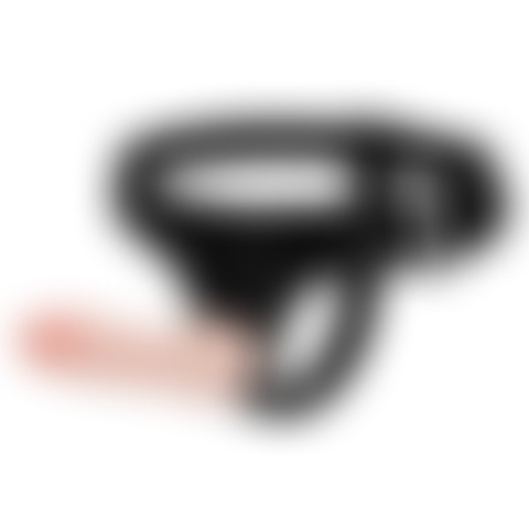 Ultra Cyberskin Penis dildo strap-on 16 cm damskie z uprzężą - Baile