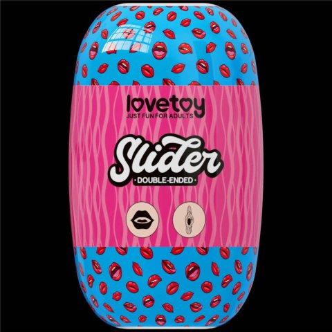 Slider Double-Ended Masturbator Mouth and Vagina LoveToy - Boys of Toys Sp. z o.o. (dystrybutor)